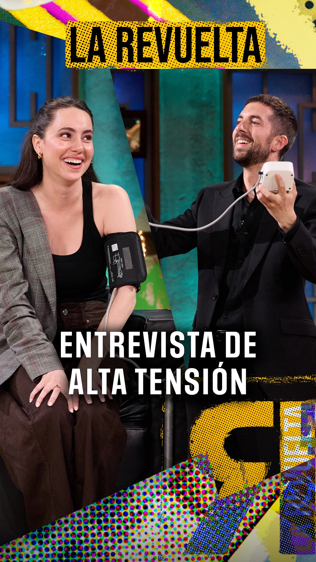 En La Revuelta, Ricardo gana a invitada en pulsómetro: 13-9 contra 18-16 en directo