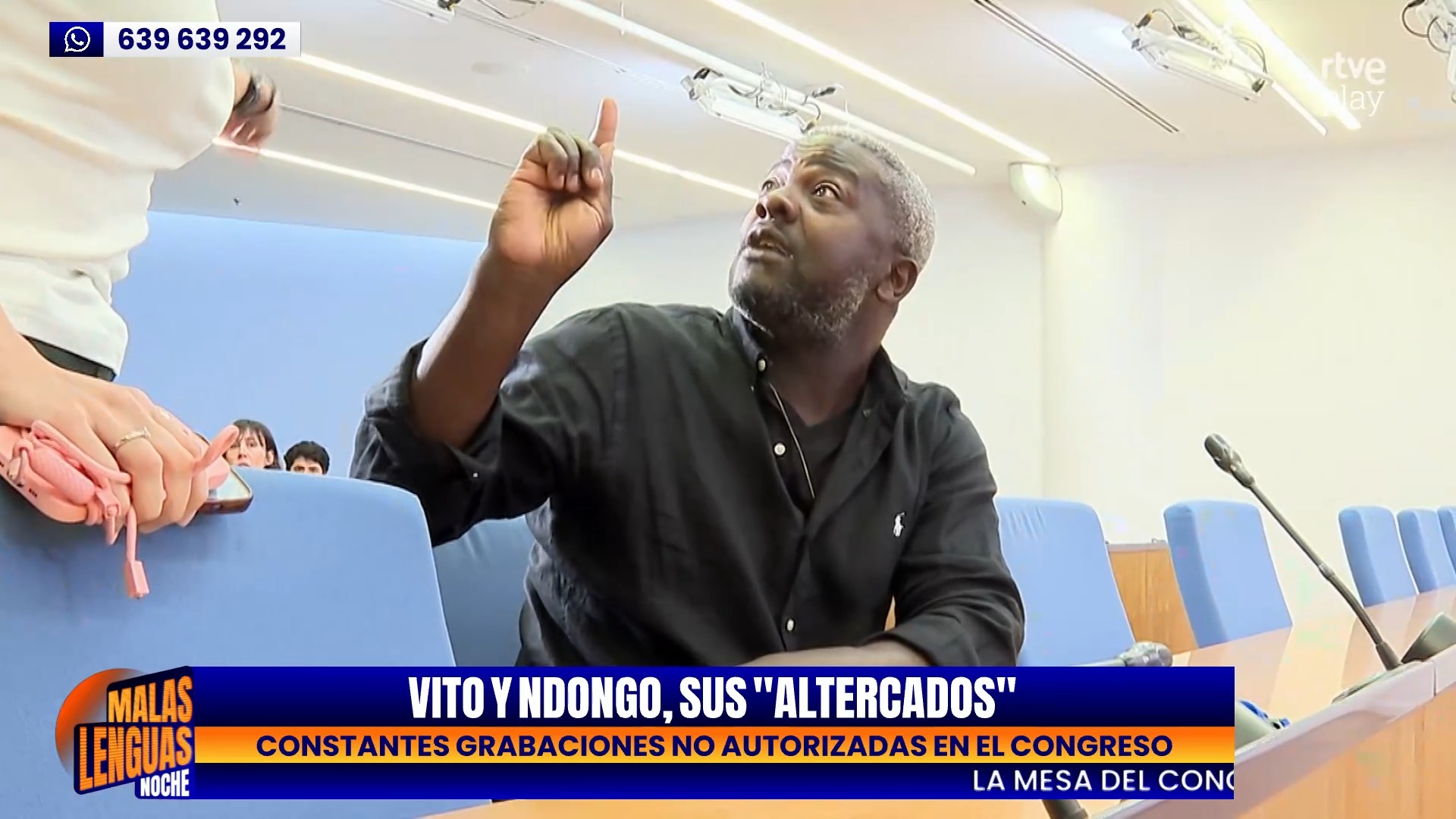 ⭕️ Los repetidos altercados de Vito Quiles y Ndongo en el Congreso: insultos, persecuciones, boicoteando ruedas de prensa, grabaciones no permitidas...