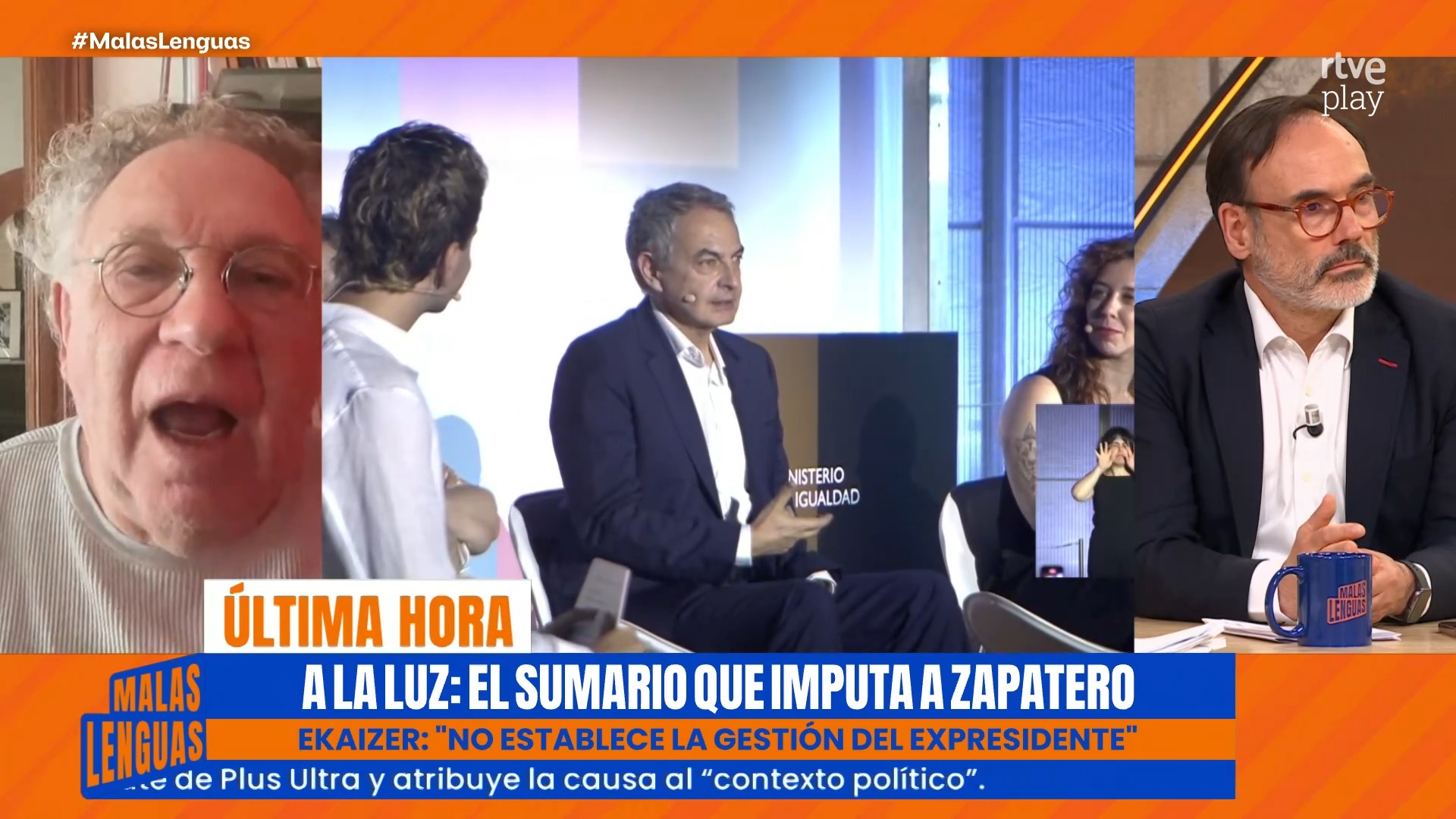 Análisis legal cuestiona la acusación contra Zapatero por falta de indicios