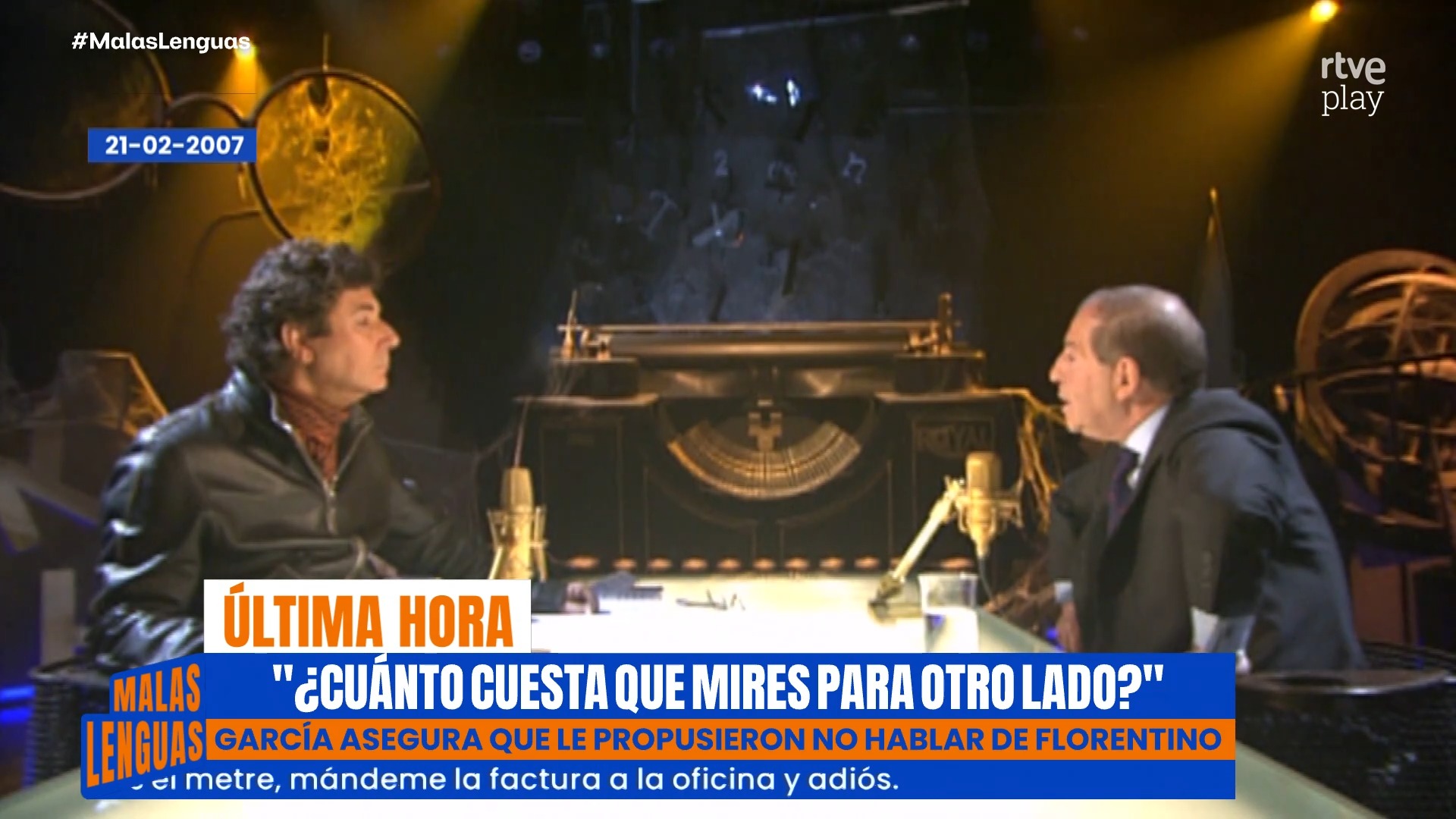 José María García revela intento de soborno por las Torres de Madrid en entrevista censurada