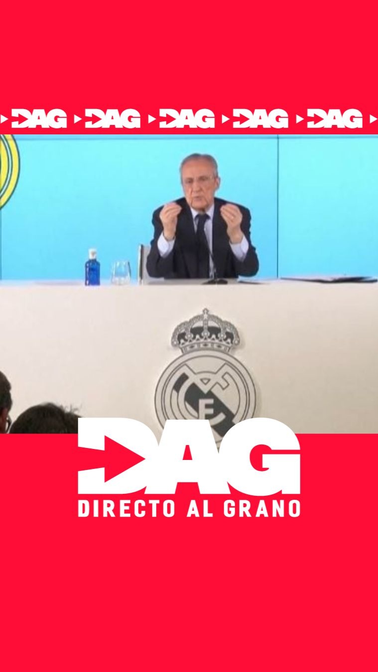 ⚽Florentino Pérez convoca elecciones para la presidencia del Real Madrid en una rueda de prensa insólita y esperpéntica.