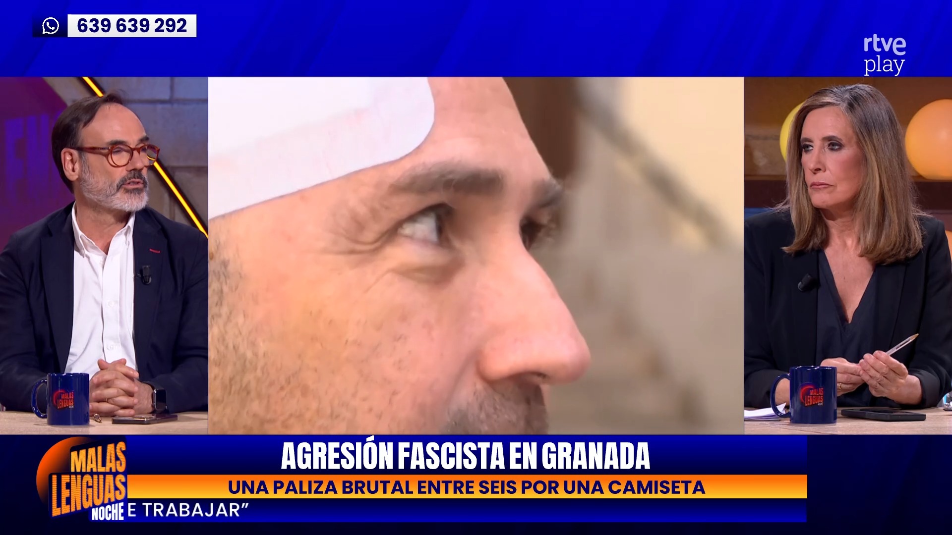 Pablo y Alejandra denuncian agresión por llevar camiseta antifascista en Granada