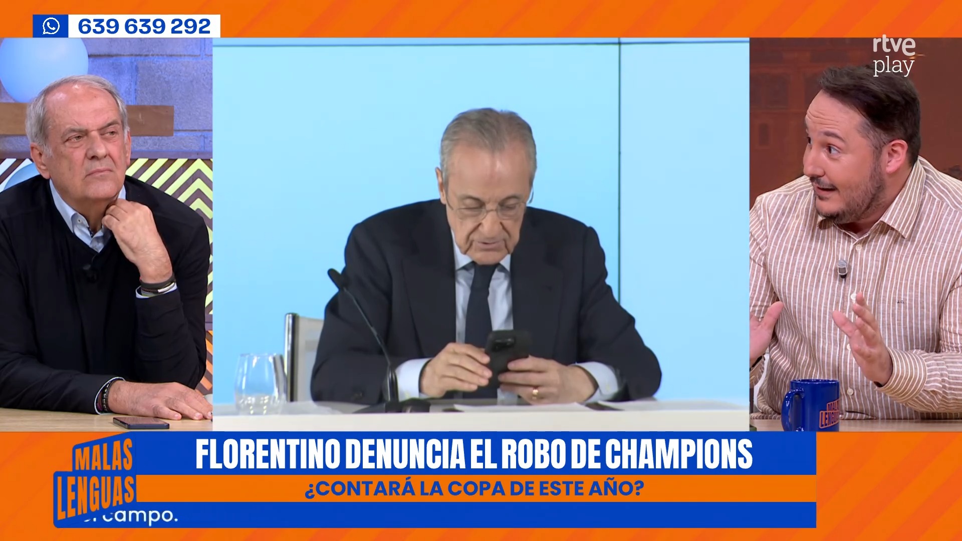 🏆 Florentino denuncia el “robo” de la Champions