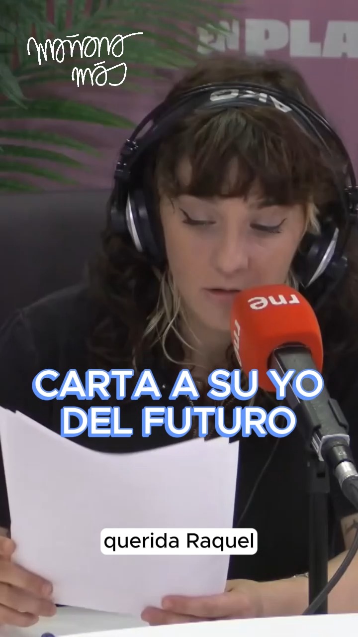 Raquel se escribe una carta a su yo futuro: 'Si no trabajo me muero'