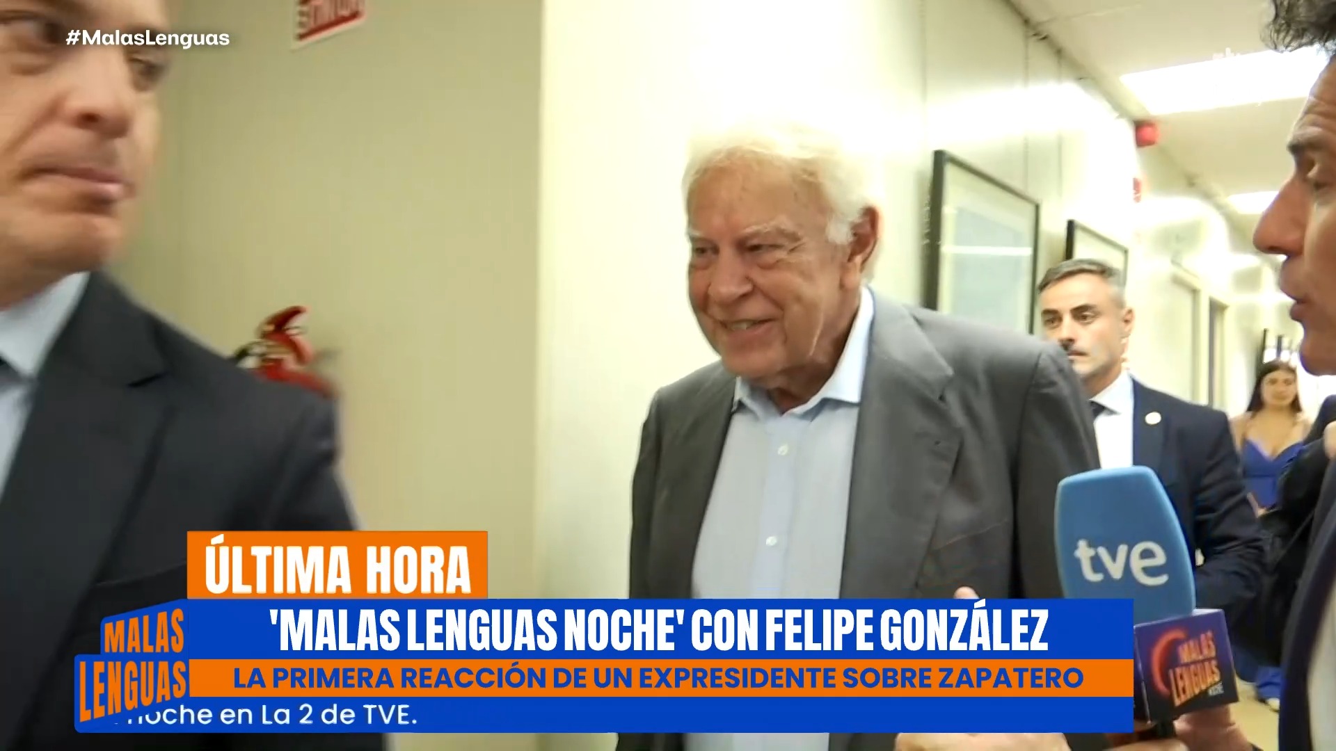 Felipe González defiende el derecho de Zapatero a la presunción de inocencia