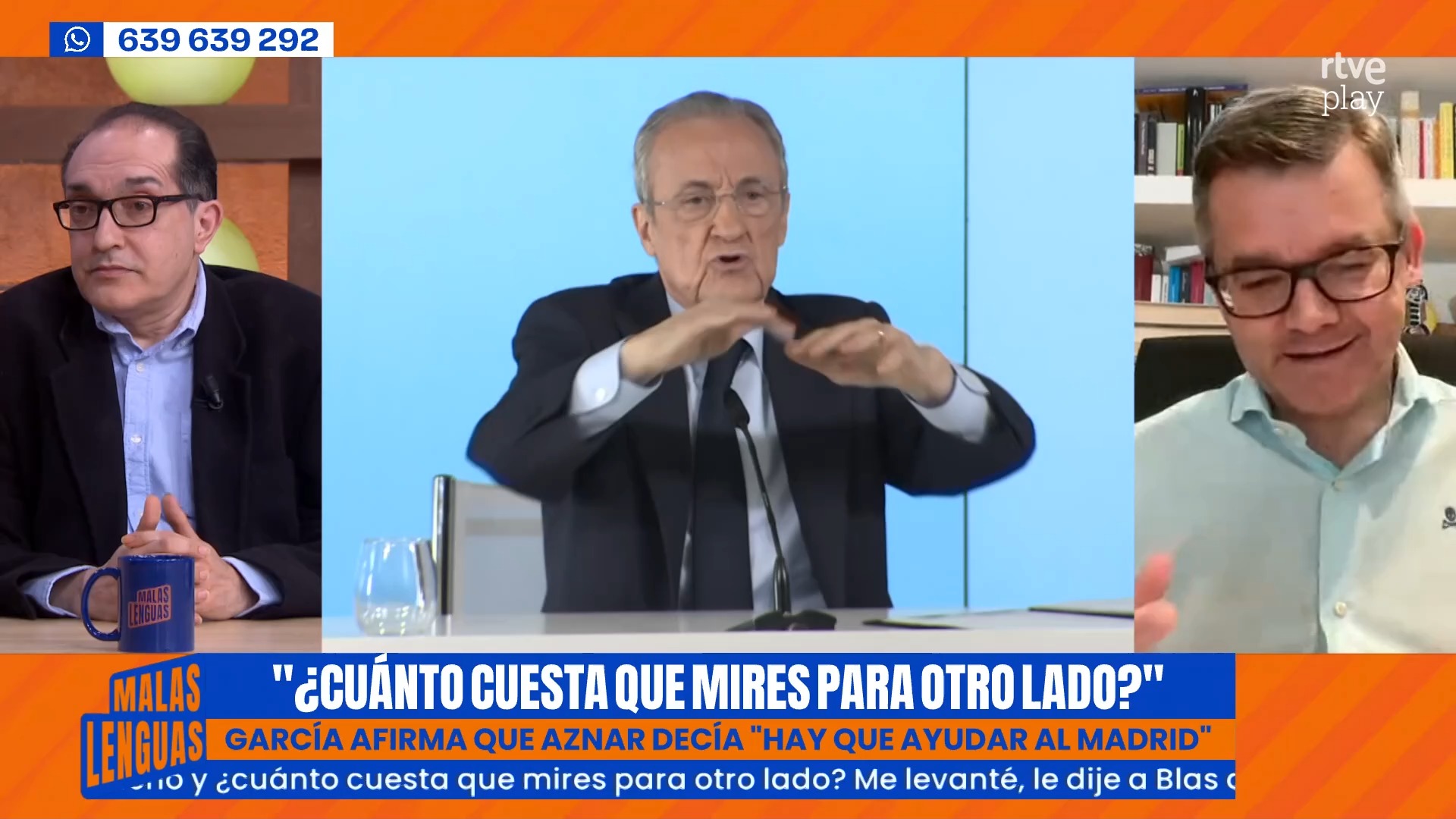 Florentino Pérez y los 500 millones de las Torres Blancas: hechos que Villarroya ignora