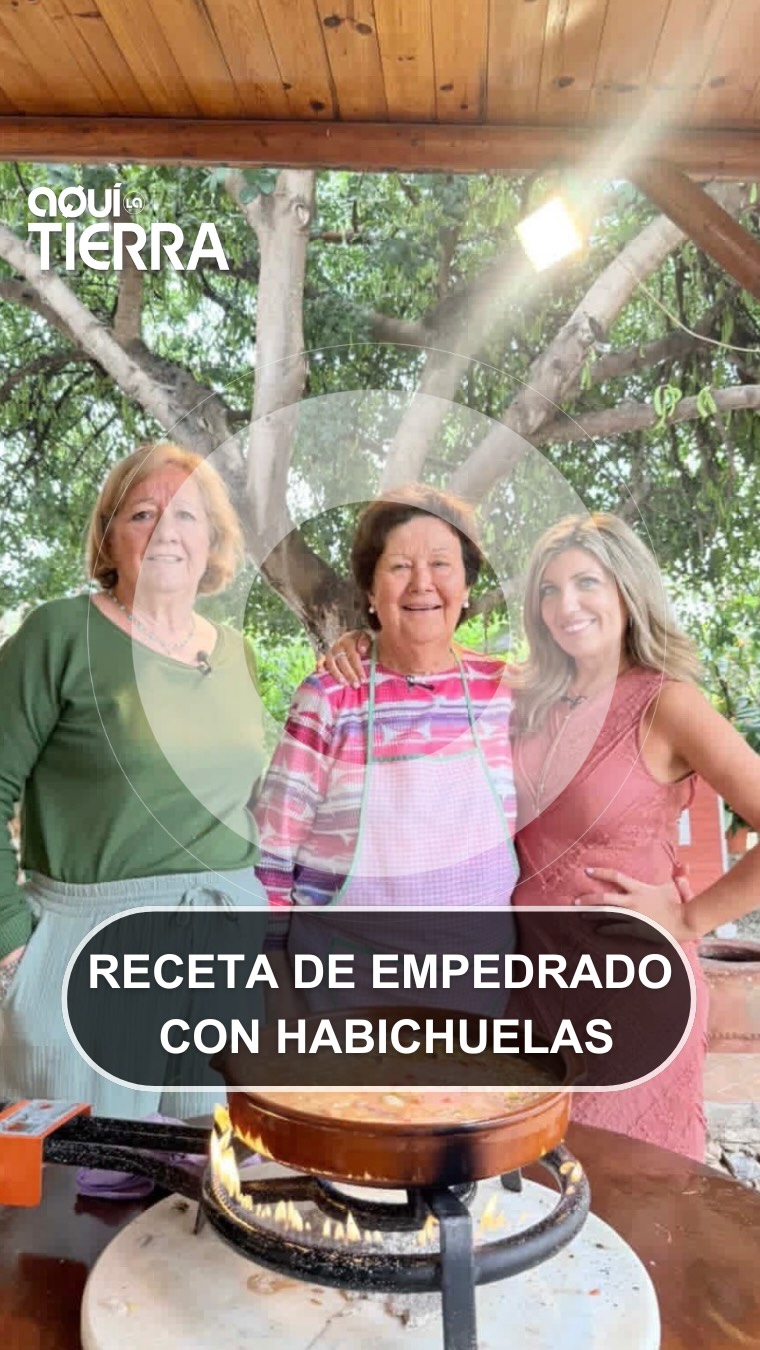 Isabel cocina empedrao de habichuelas en su cortijo con receta de la abuela