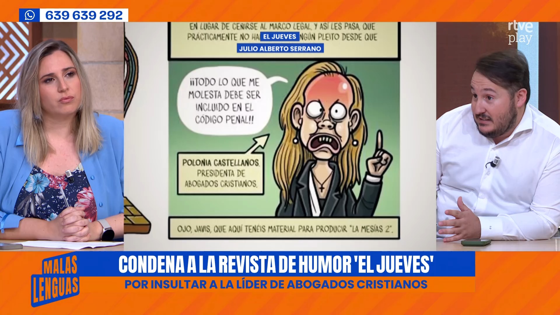 Abogados Cristianos ganan batalla judicial contra la viñeta satírica de El Jueves