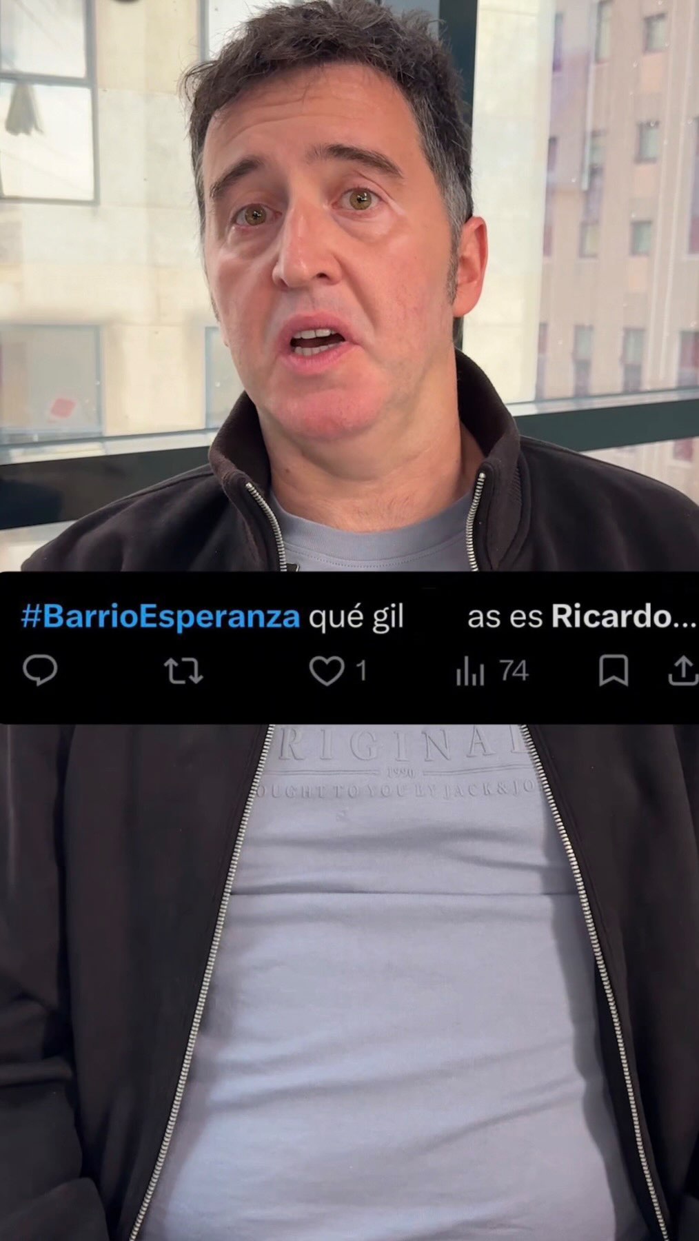 Juan Binuesa parodia al presidente AMPA que lo arregla todo: 'Funciona porque yo soy el presidente'