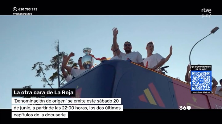 La Roja muestra su lado más personal en La 1 este sábado a las 10