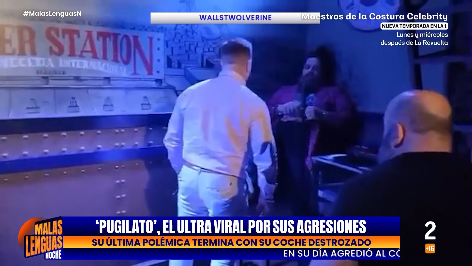 Pugilato, neonazi condenado, pierde su coche tras intento de cobro con tractor del PP