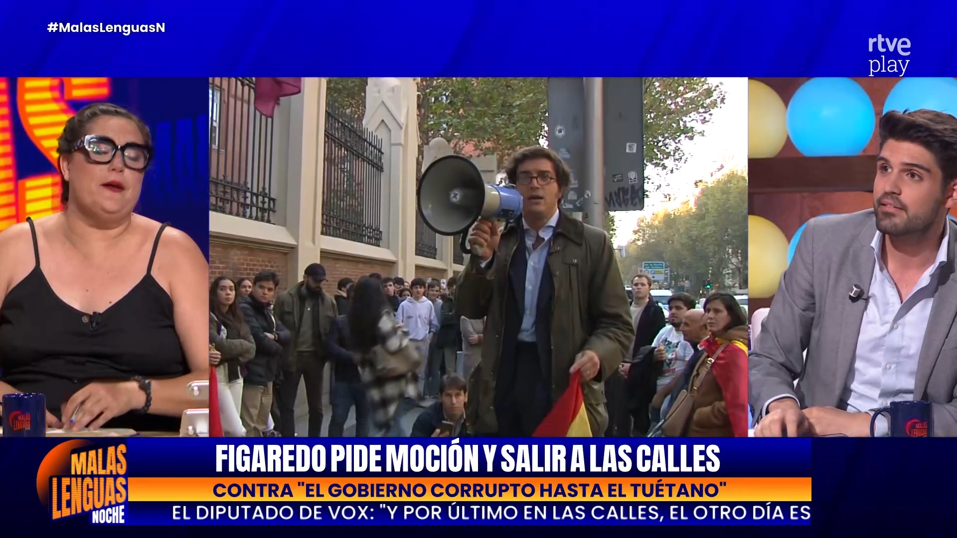 Figaredo llama a presentar moción de censura y salir a manifestarse contra el gobierno