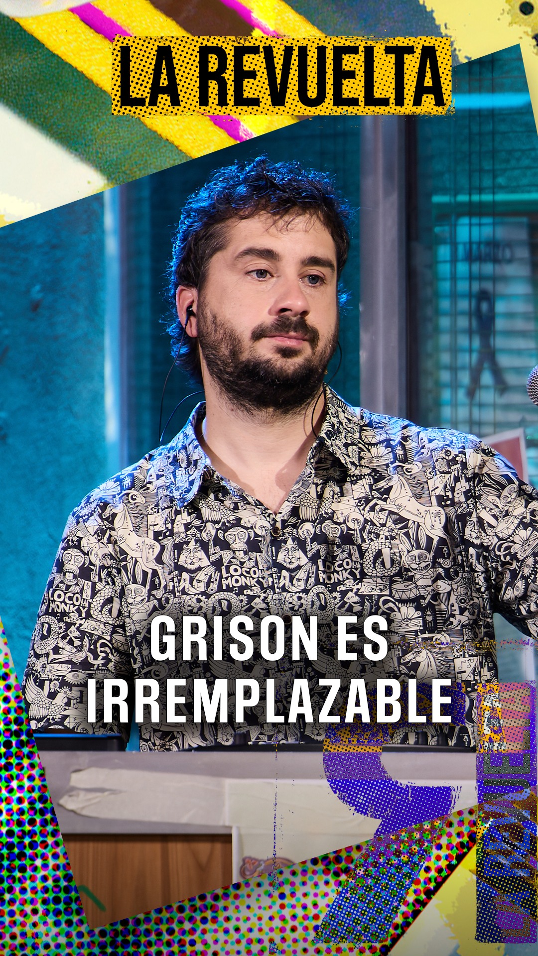 Grison falta por un concurso y su reemplazo es un niño italiano