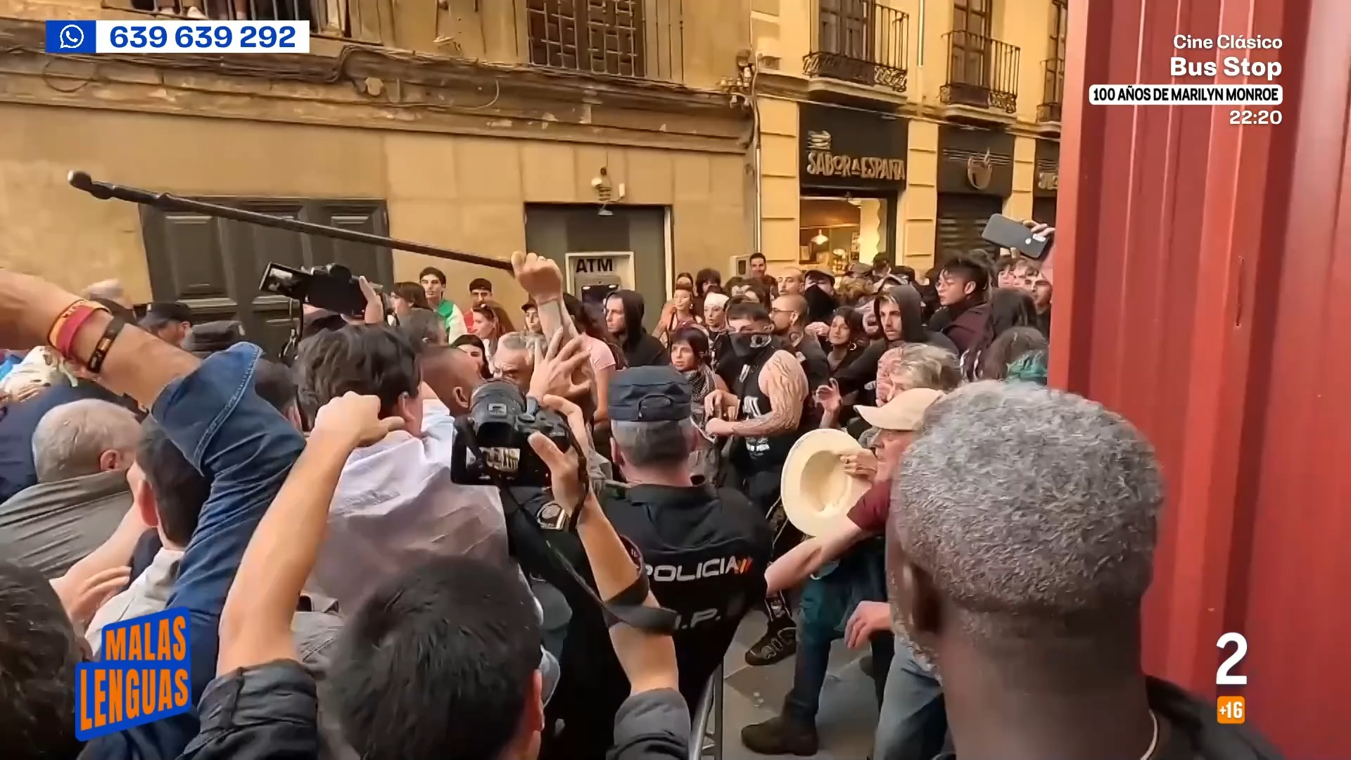 Cinco antifascistas imputados por los incidentes del mitin de Vox en Granada