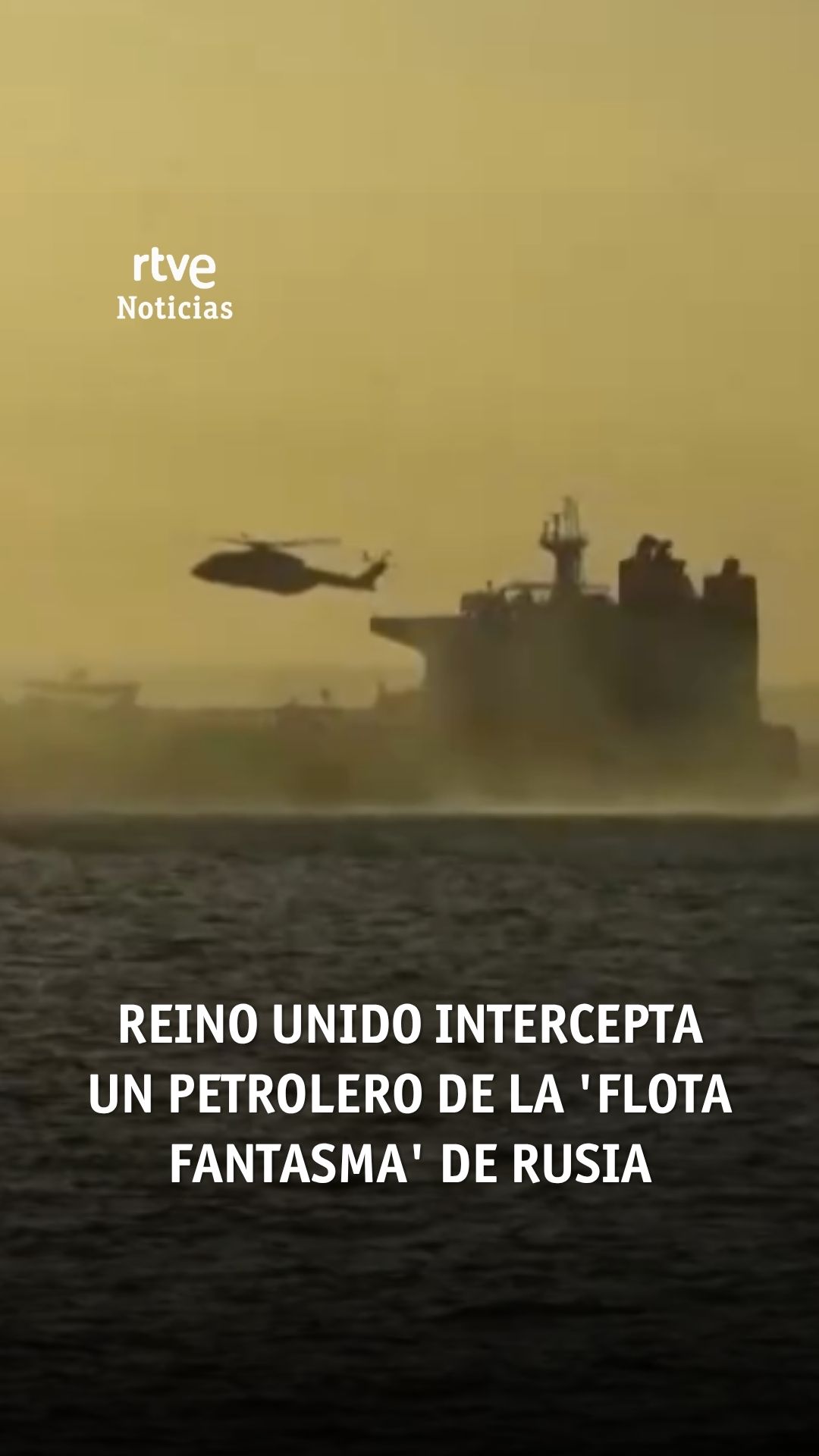 La Marina británica intercepta un buque de la flota fantasma rusa en el ...