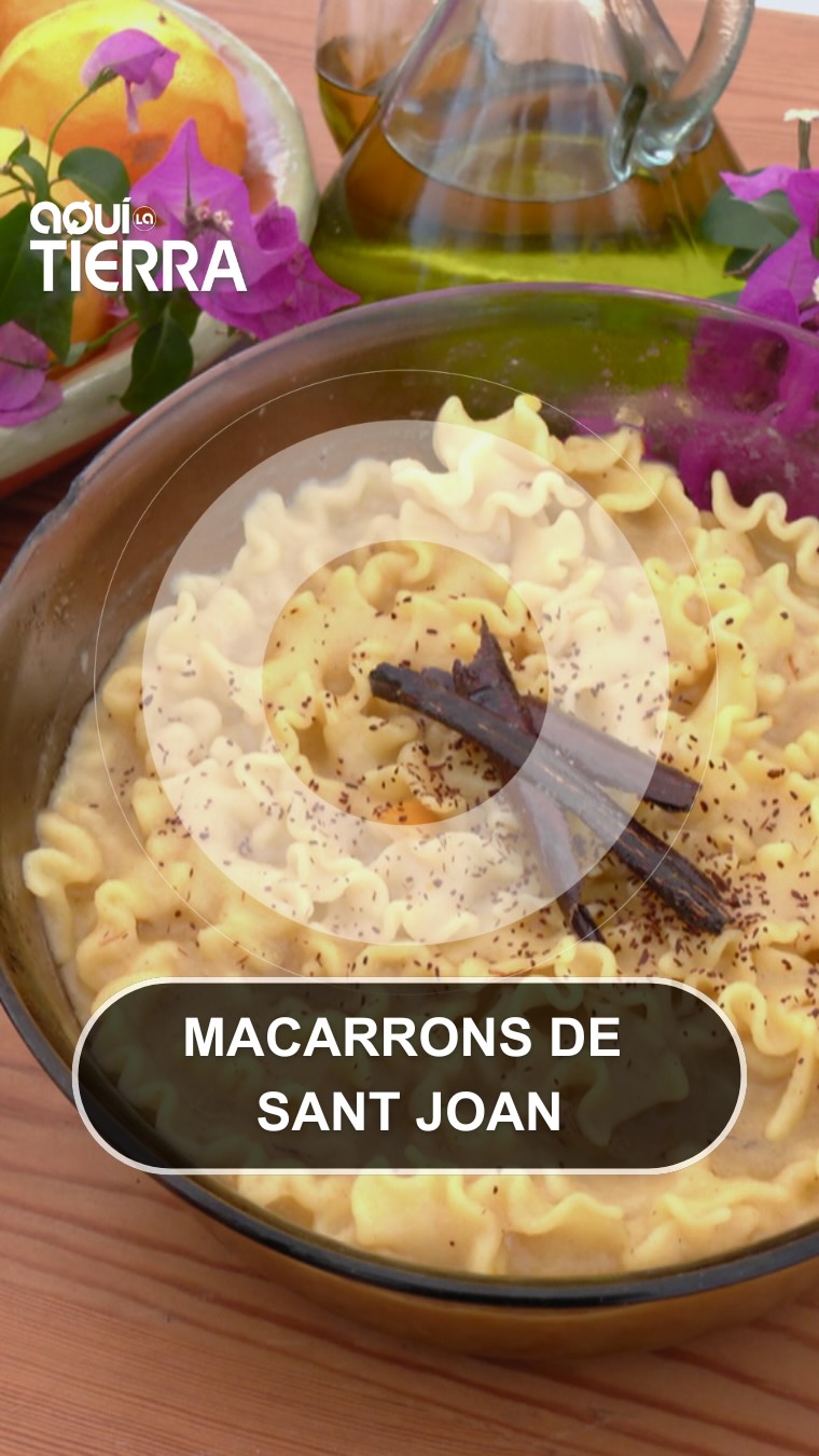 Macarrones de San Juan: la receta rural de Ibiza con agua y azafrán