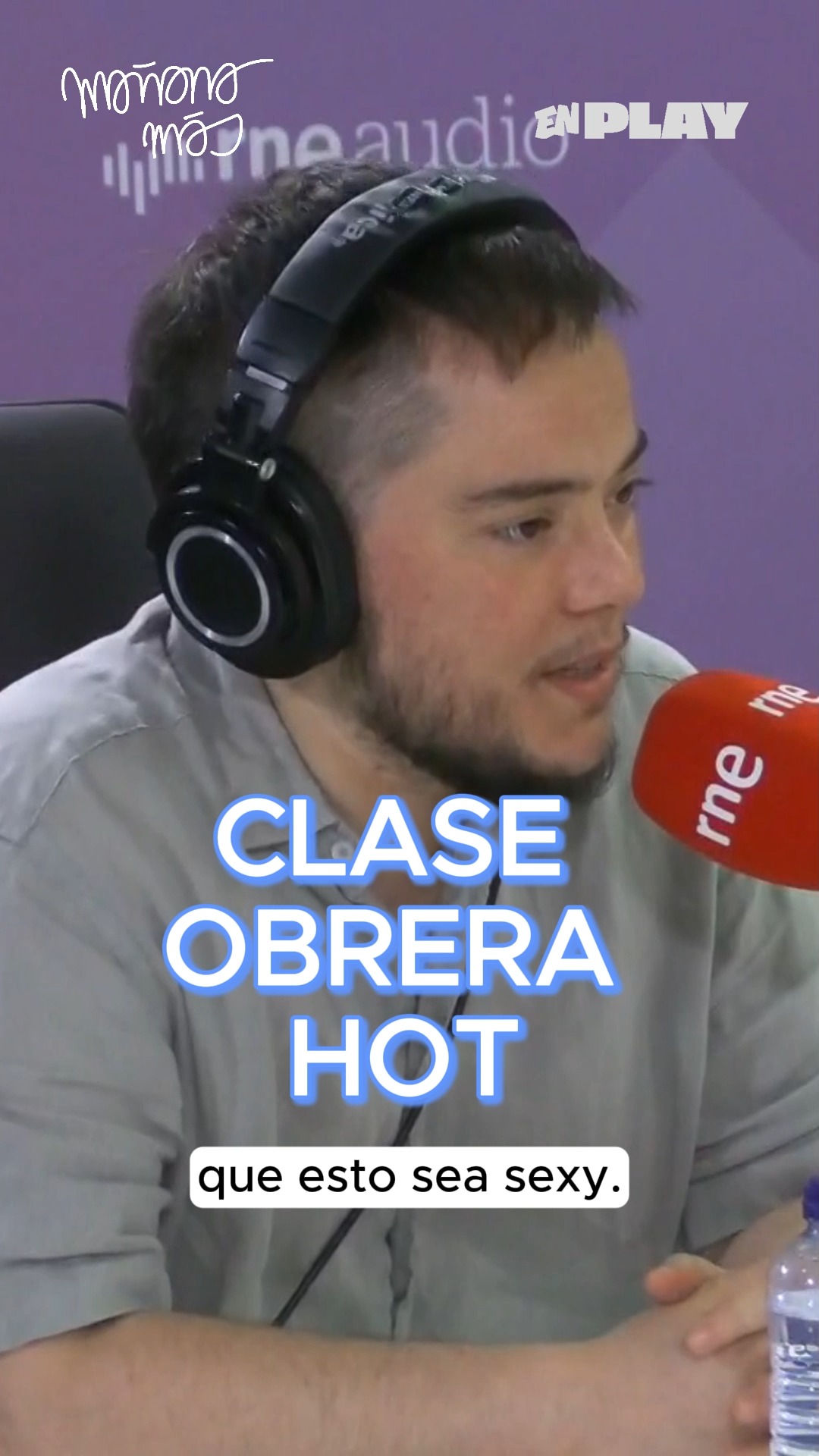 El guionista busca hacer sexy el despertar de la conciencia de clase en Iván