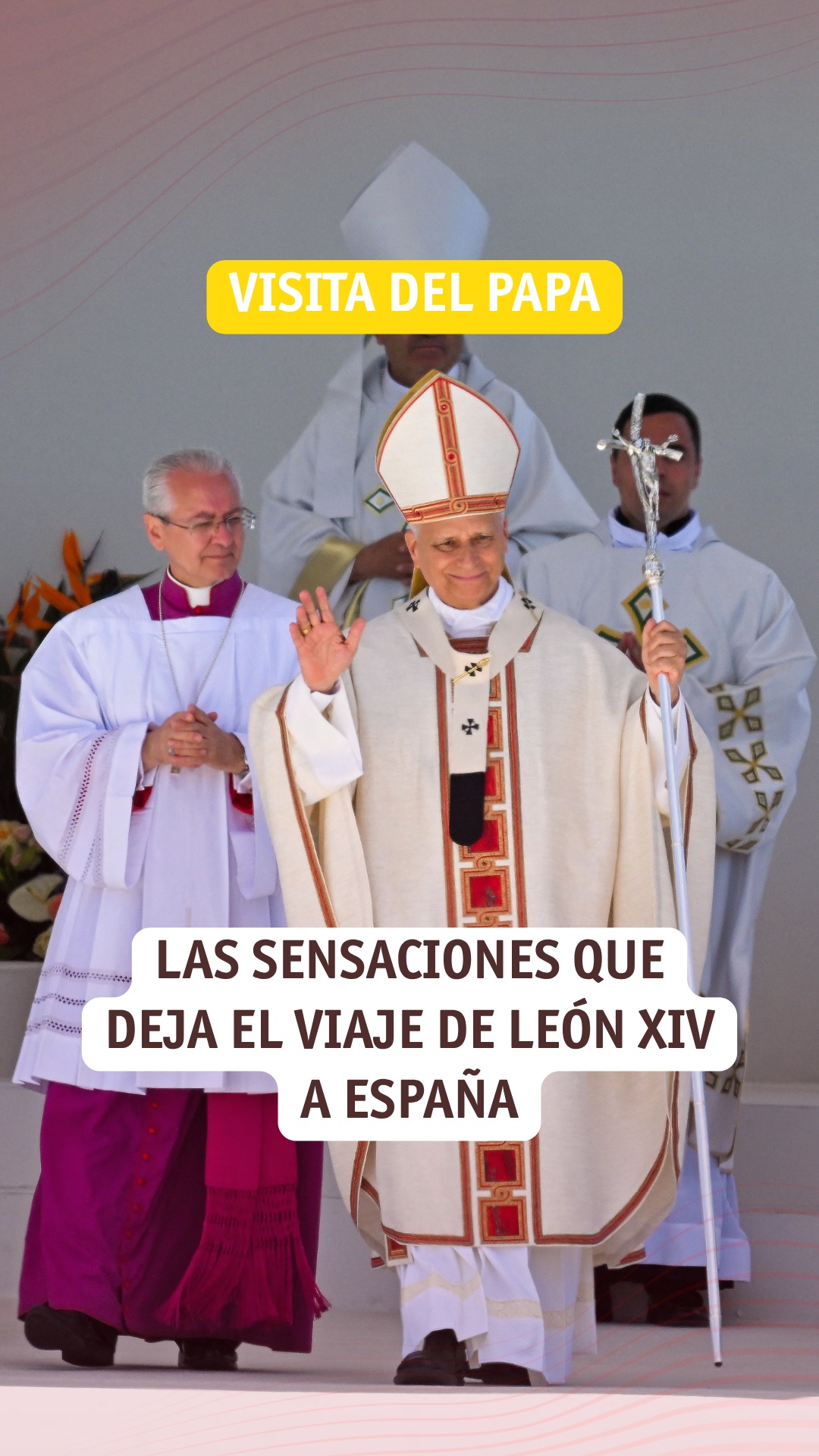 El Papa León 14 finaliza su viaje a España con emotiva llegada a Tenerife