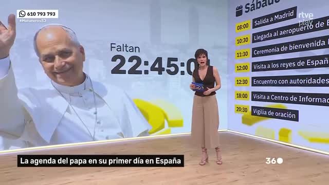 El Papa León XIV pisa Madrid: esta es su agenda para el primer día
