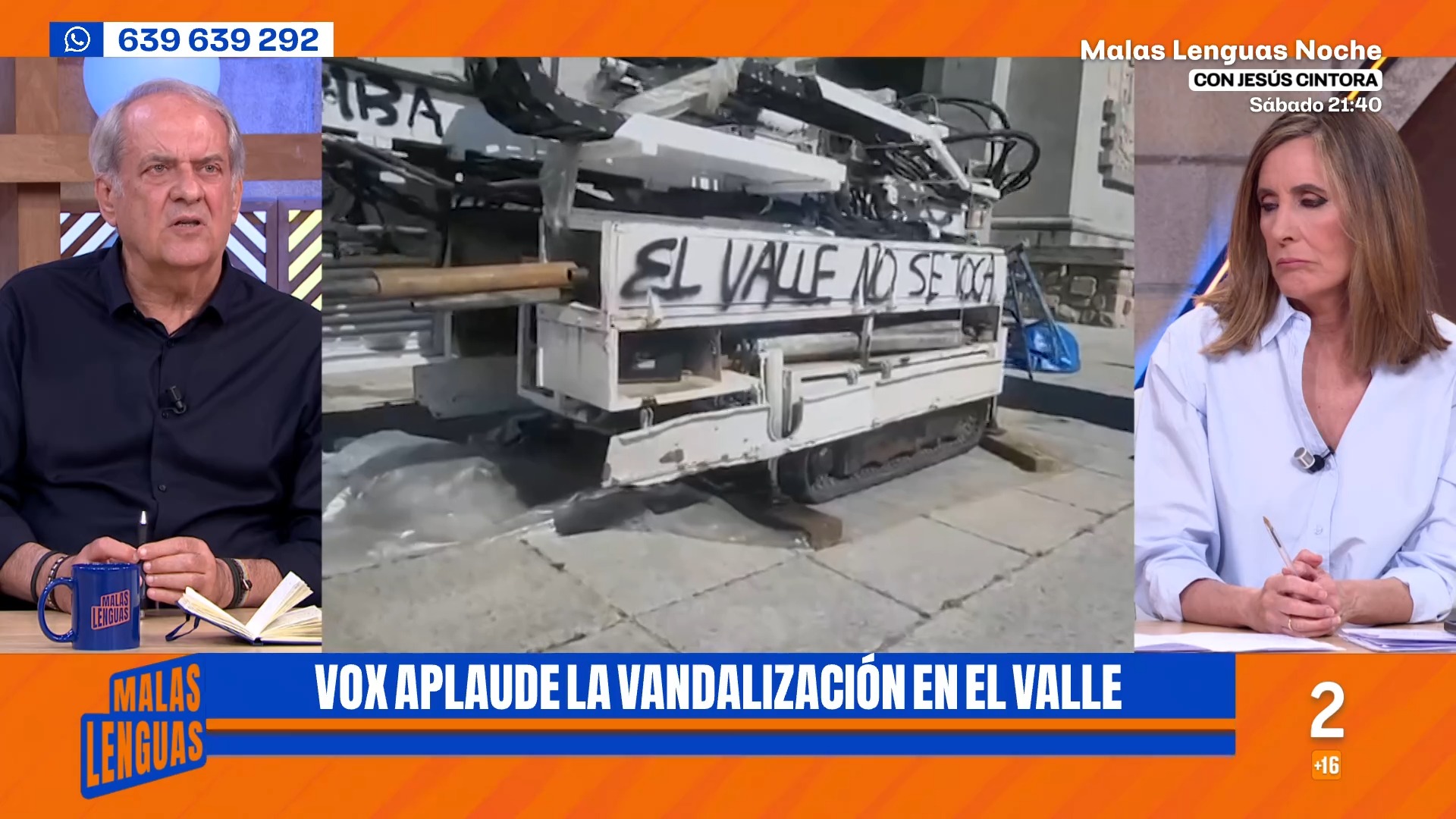 Diputado de Vox condenado por maltrato celebra vandalismo en Cuelgamuros
