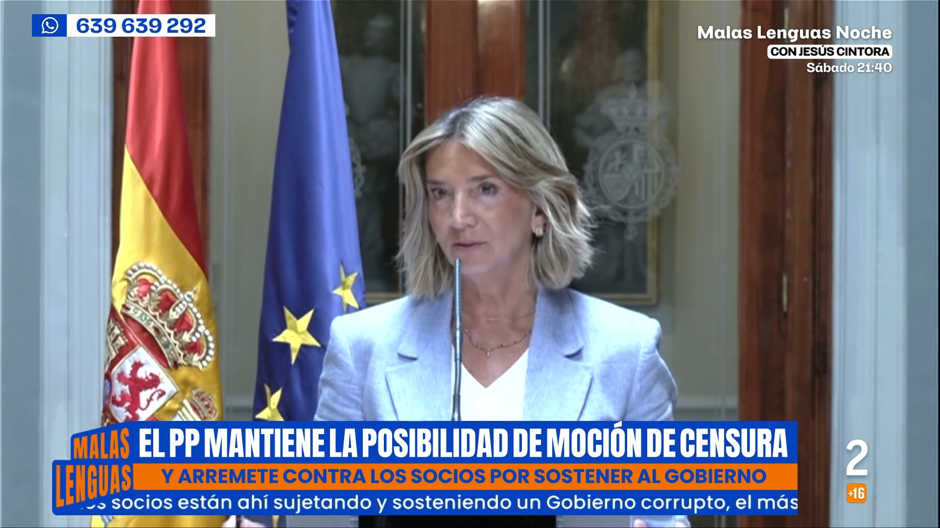 El PP pide a sus socios que sostengan a Sánchez mientras pacta con Vox