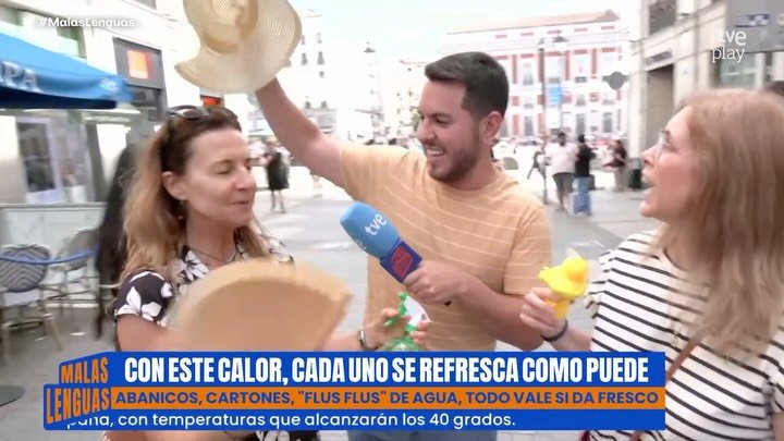 El calor aprieta y los artilugios caseros salvan el día