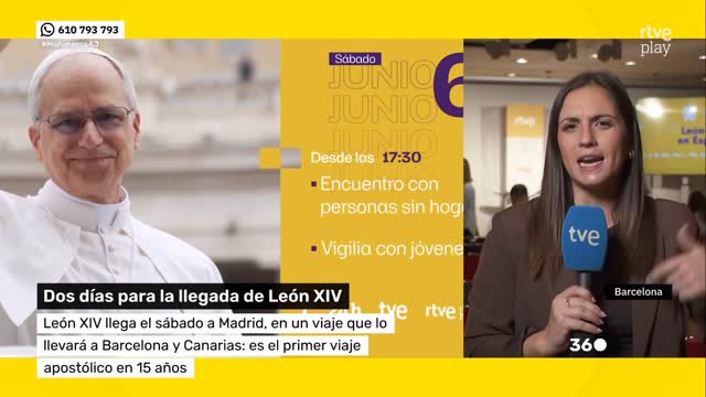 RTVE desplegará más de 400 profesionales para cubrir la visita del Papa León XIV