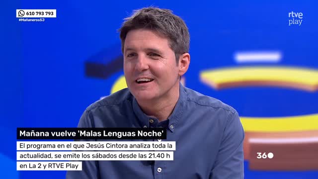 Malas Lenguas Noche consolida su éxito en La 2 con análisis de la actualidad judicial