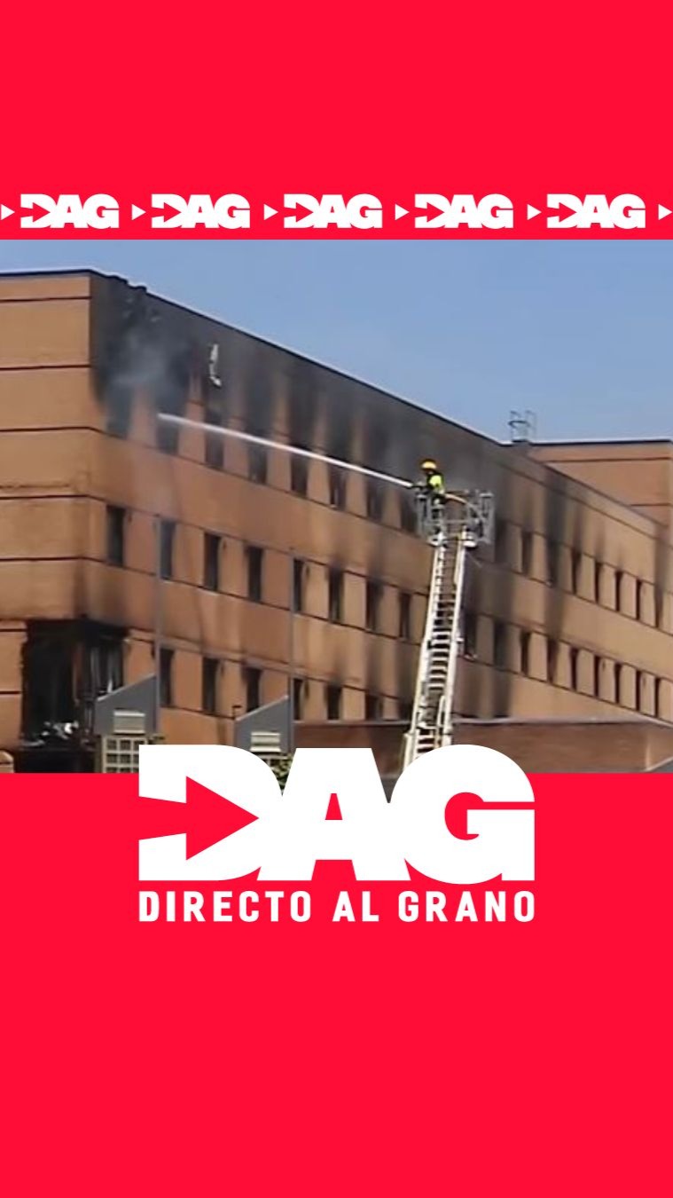 Incendio del Hotel Ibis en Málaga se reactiva una semana después