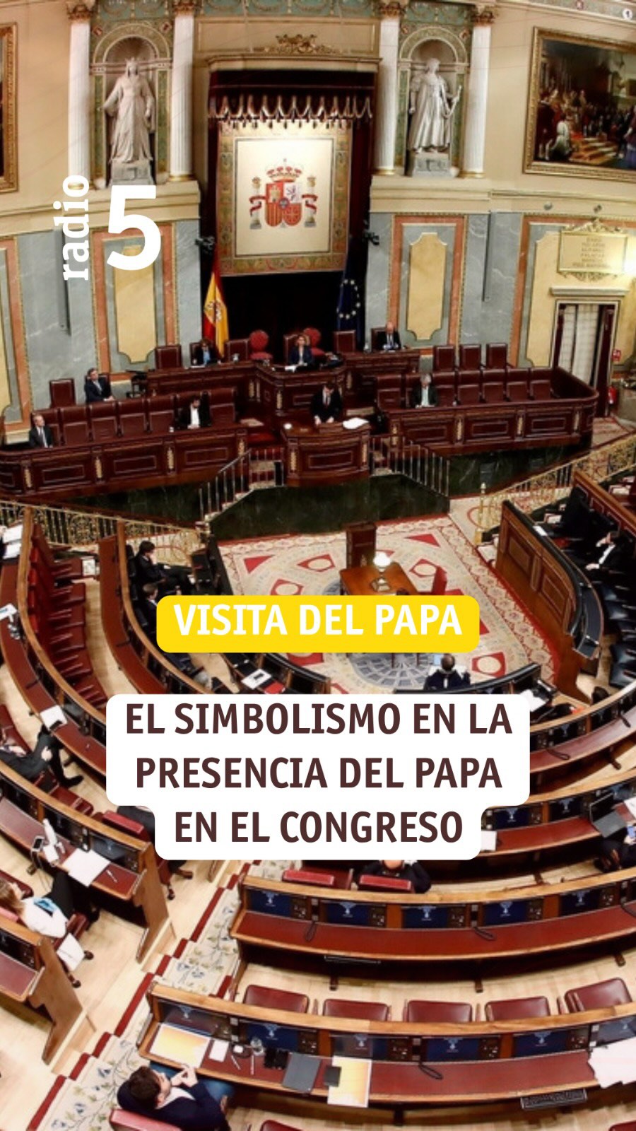 León XIV pronunciará el primer discurso papal en el Congreso de los Diputados