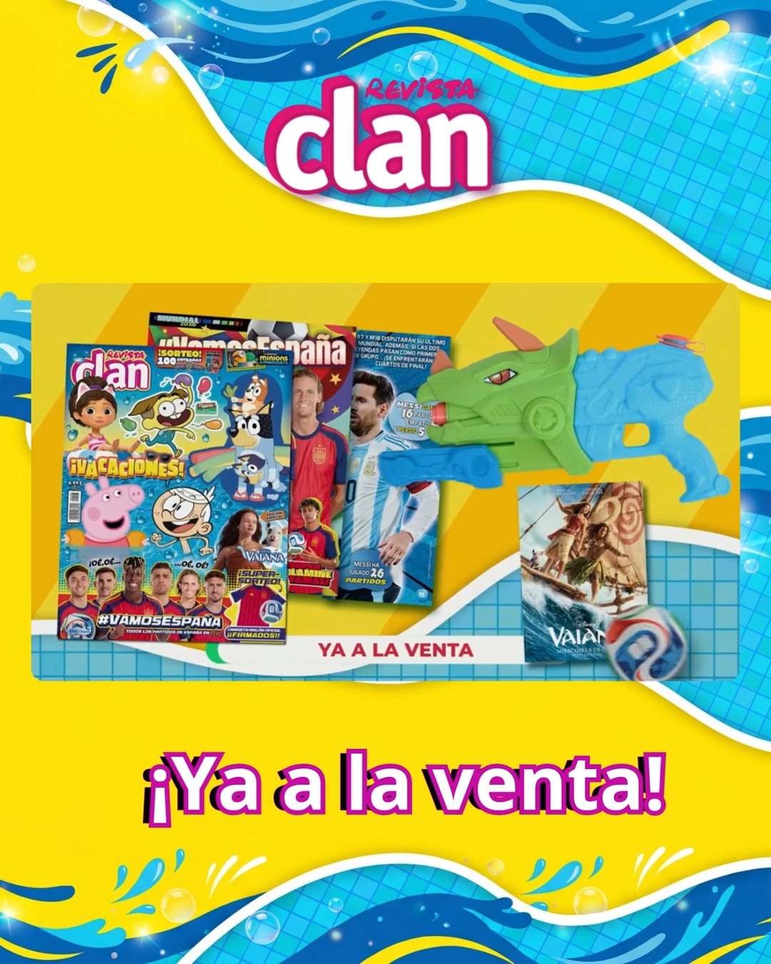 Revista Clan ya está a la venta con megasorteos y contenido del Mundial