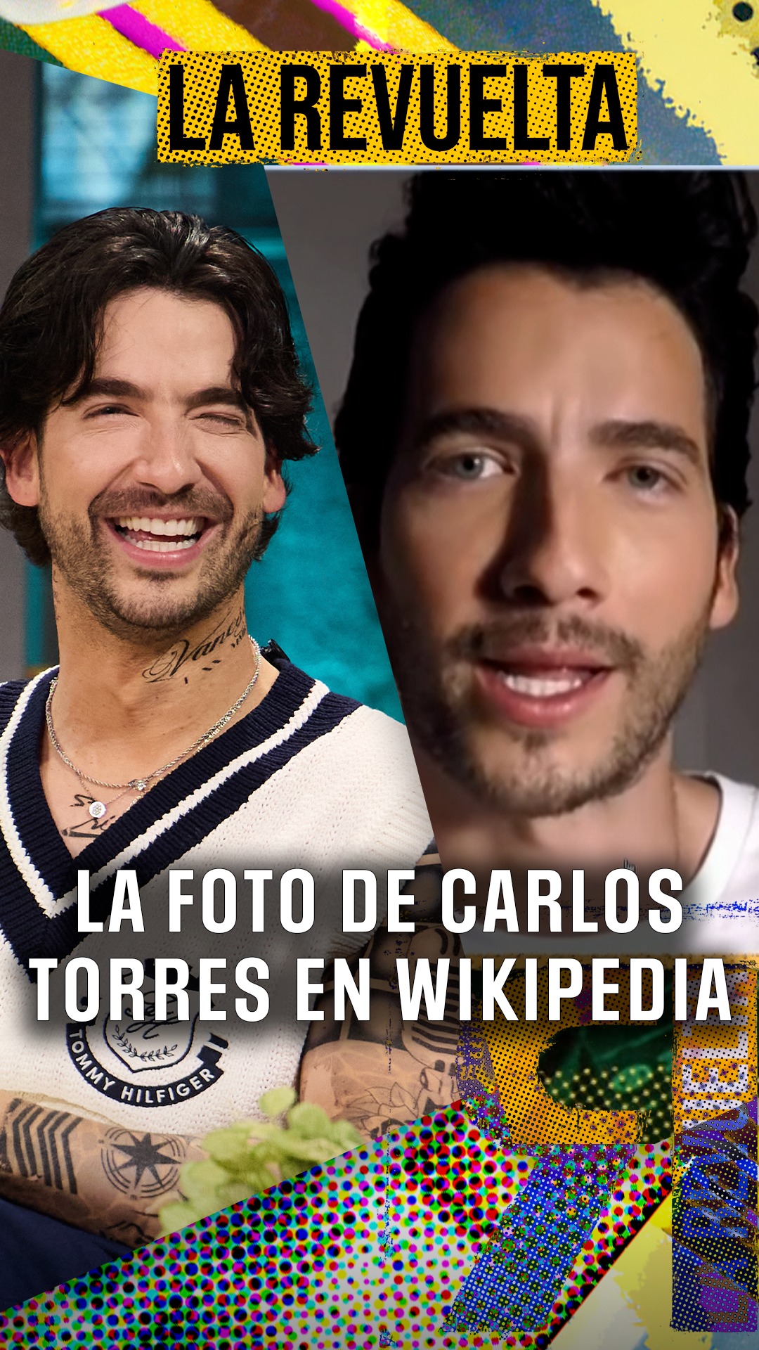 La culpa es de Wikipedia: Carlos Torres descubre su foto de videollamada