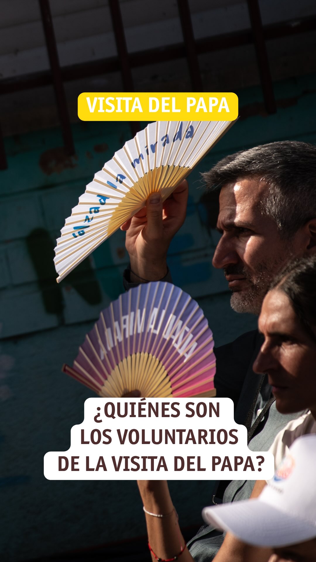 Voluntarios de la visita del Papa renuncian a vacaciones para servir en Madrid