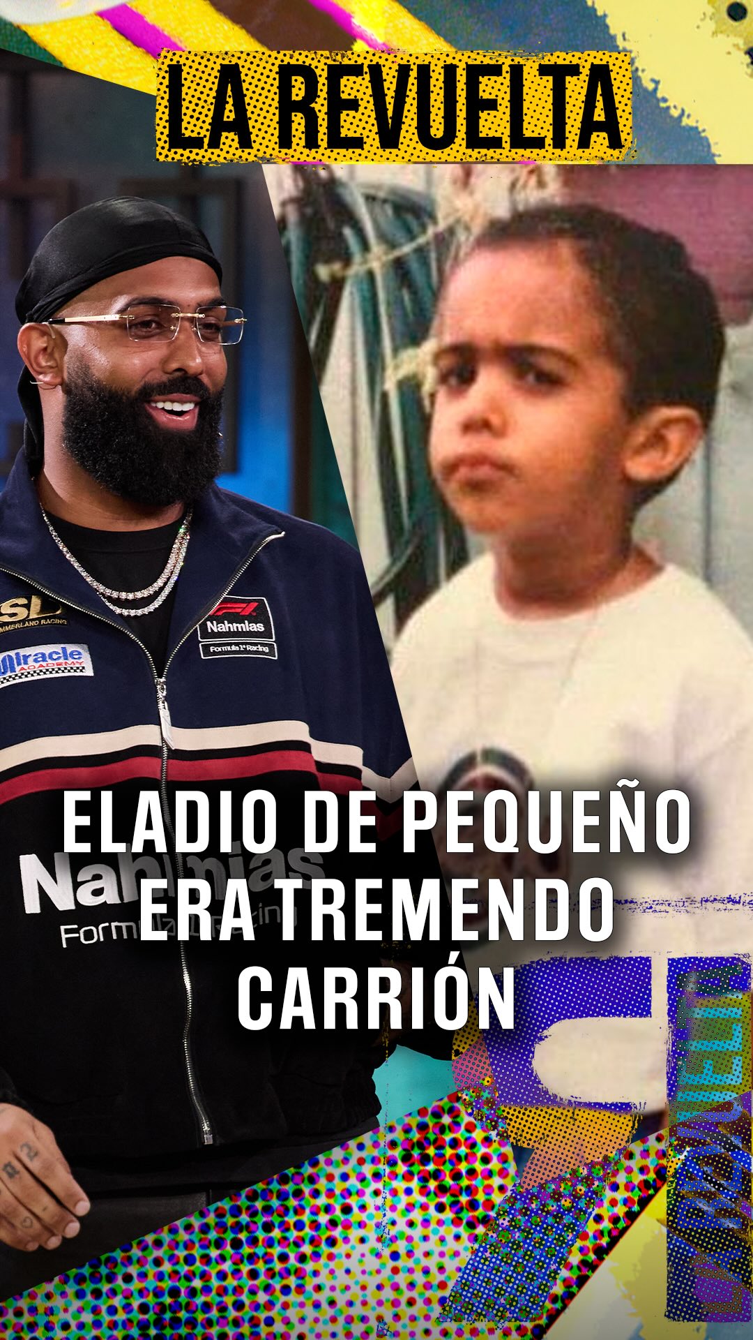 Eladio Carrión cuenta sus bromas de niño con teléfono de Star Wars