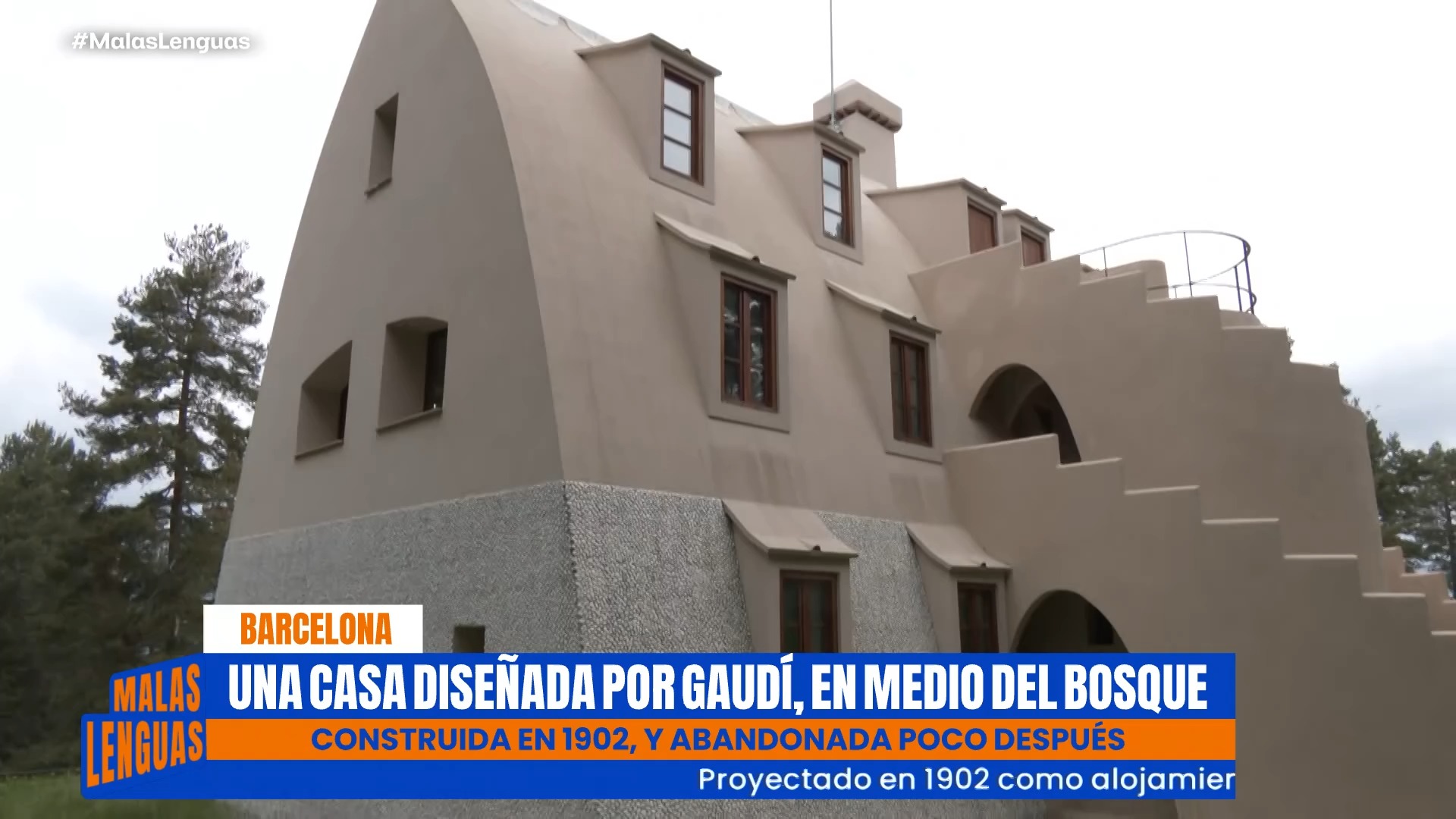 Científicos confirman que Gaudí diseñó un chalet en el bosque catalán