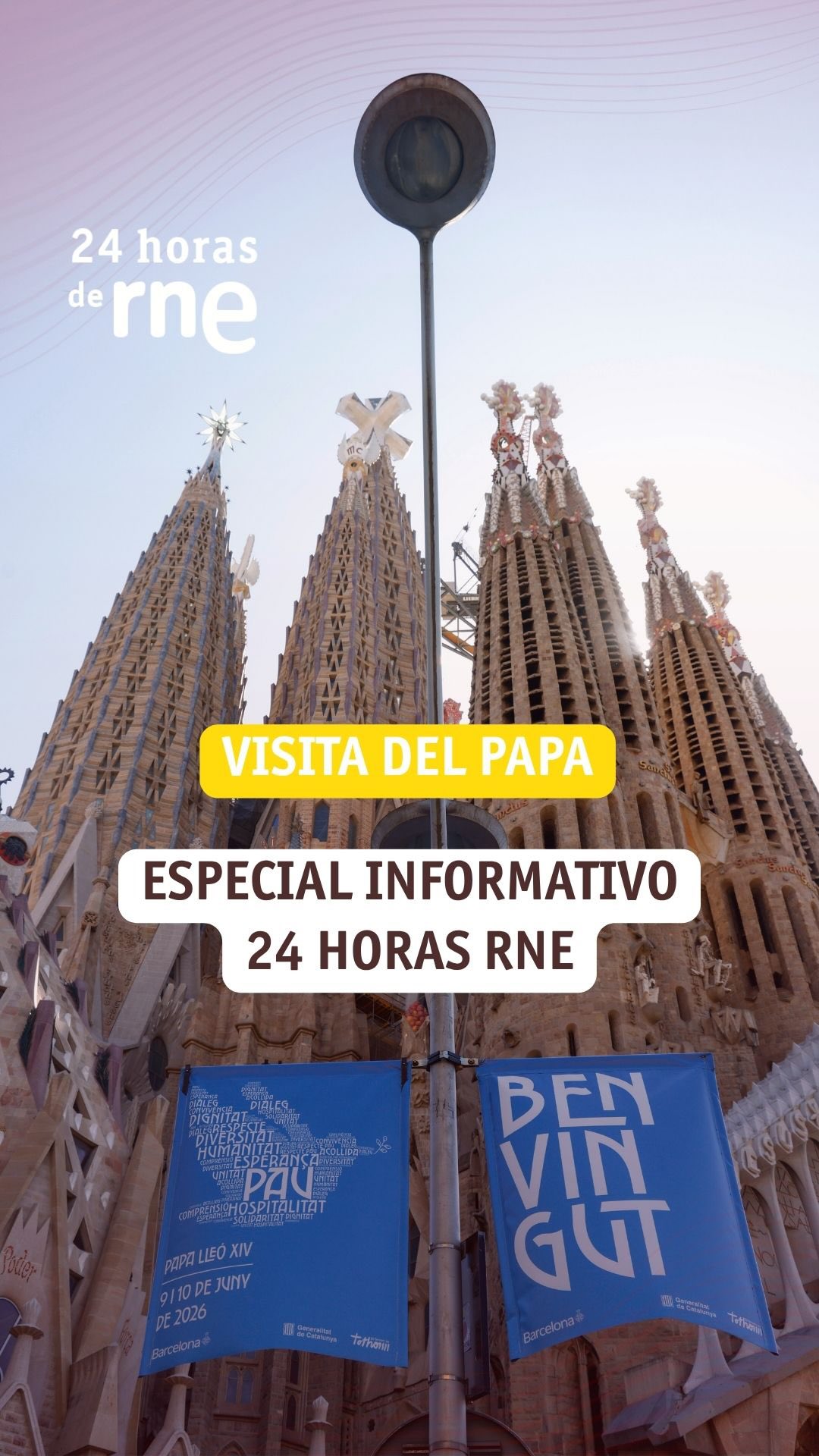 El Papa oficia misa en Sagrada Familia y bendice la Torre de Jesús