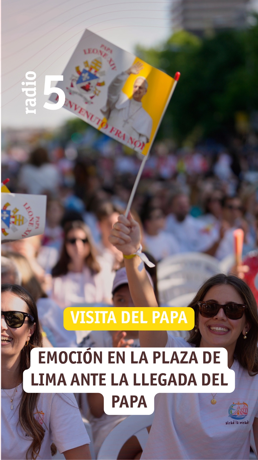 200 jóvenes de Pozuelo acuden felices al encuentro con el Papa