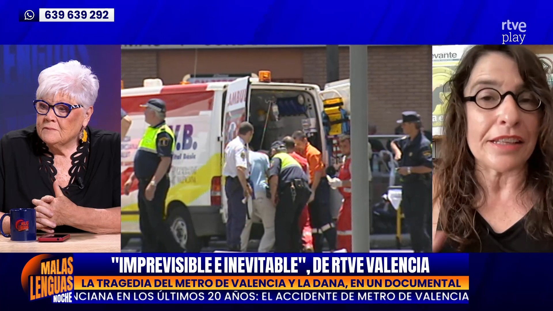 El documental 'Imprevisible e inevitable' conecta el metro y la DANA
