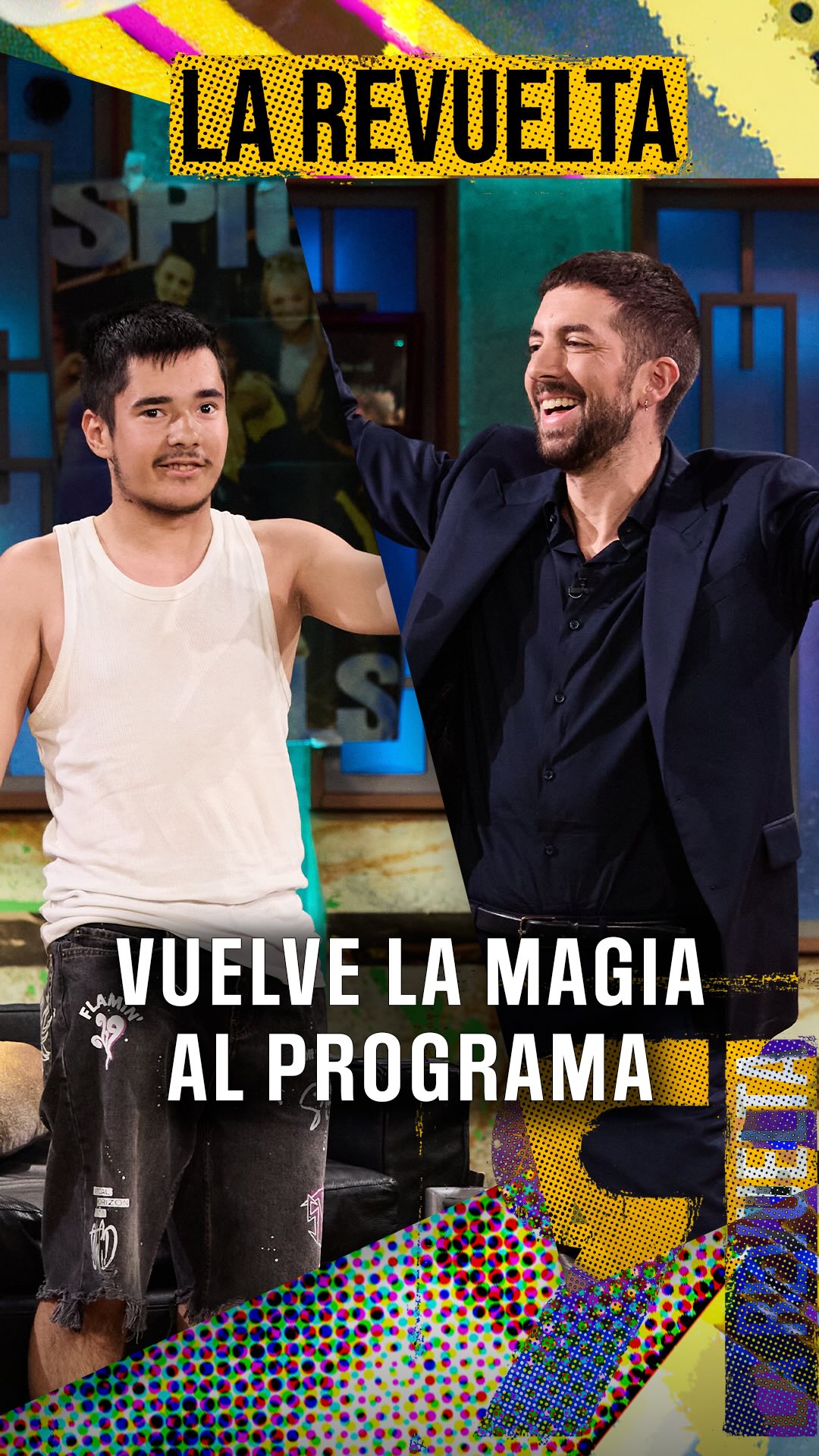 Ser Magic sorprende a Broncano con un truco de cartas en La Revuelta
