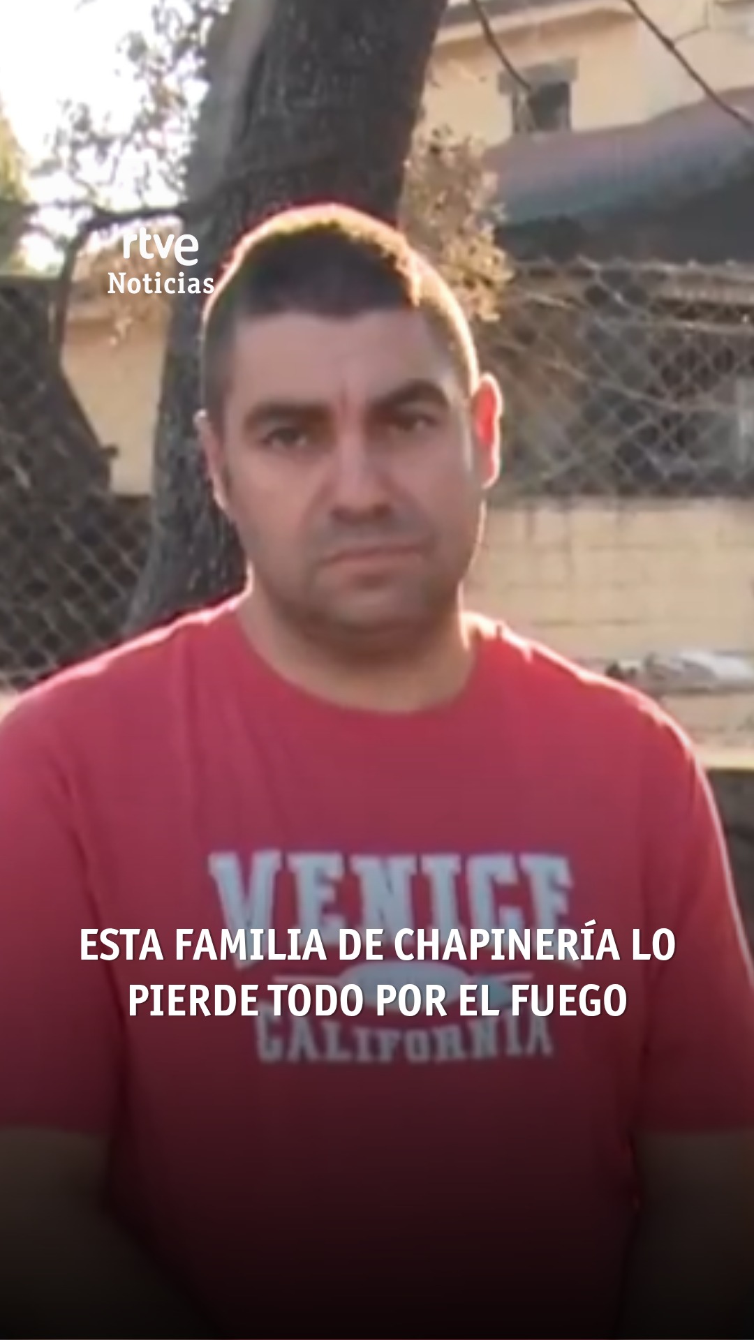 Mi casa ardió por completo mientras la Guardia Civil me impedía el paso