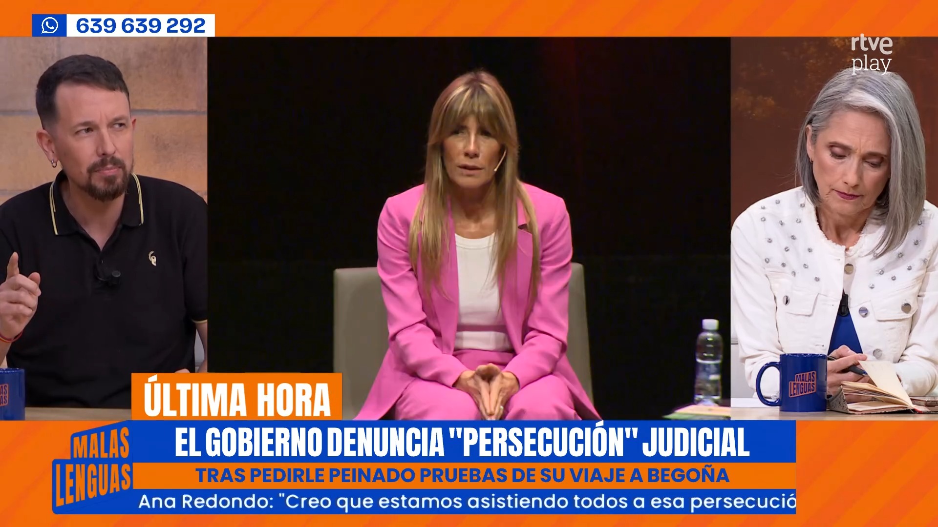 Pablo Iglesias afirma que la corrupción permea el periodismo y la judicatura