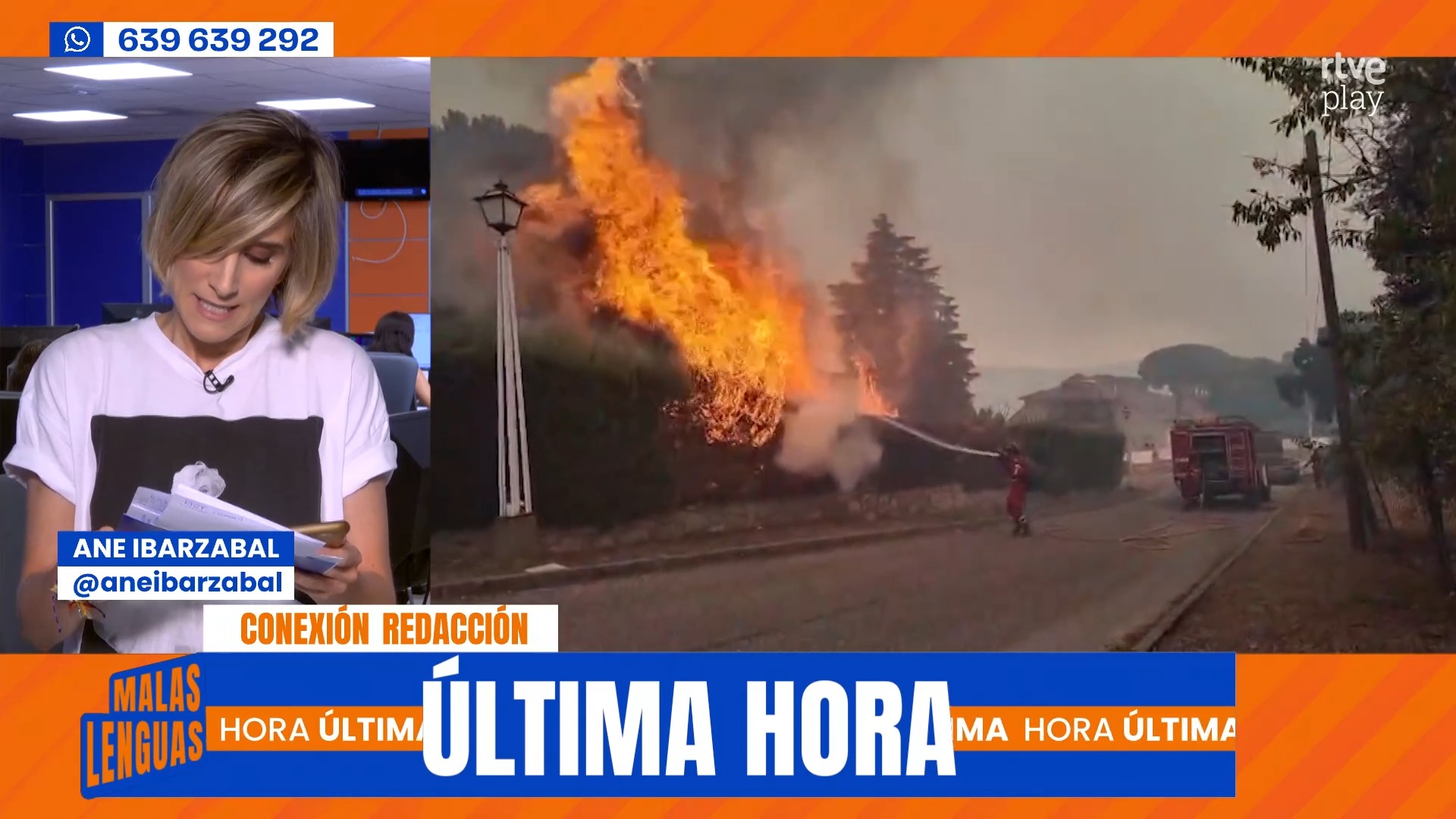 Incendios obligan a evacuar pueblos en Ávila y Madrid