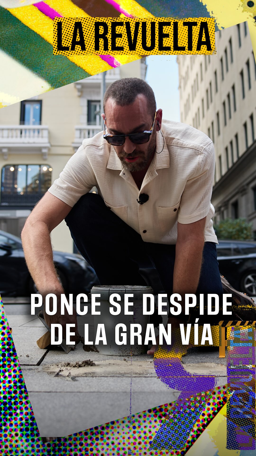 Jorge se despide de Gran Vía con bizcocho gratis y una llana