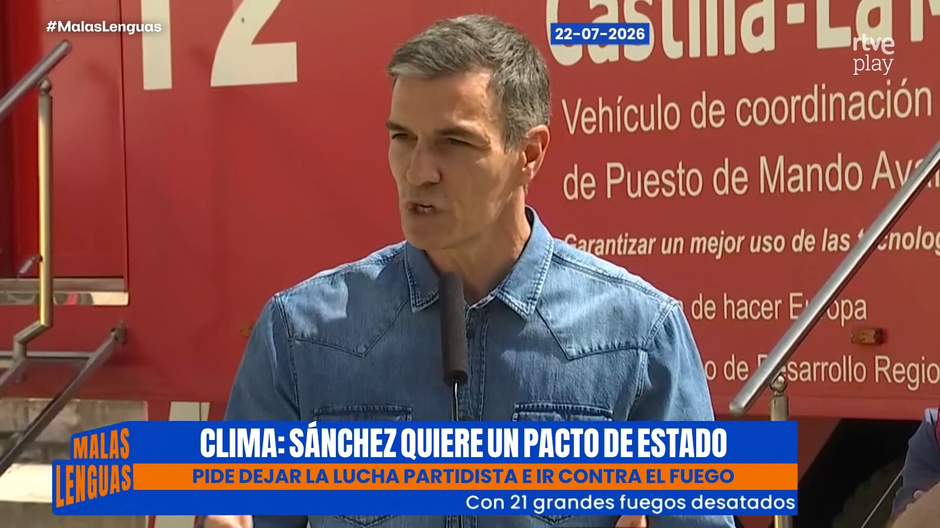 Sánchez urge un gran pacto de Estado contra la emergencia climática a todas las fuerzas