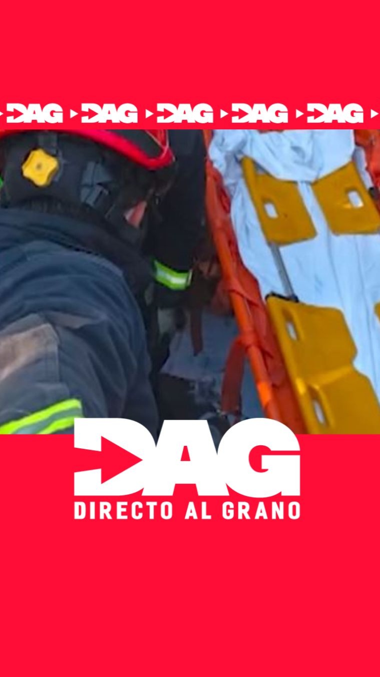 Una mujer sufre graves fracturas tras caer en un camión de basura en Madrid