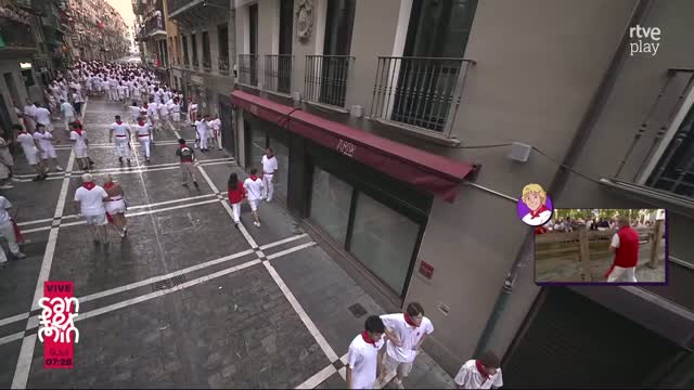 Joe Dittler lleva 58 años corriendo todos los encierros de San Fermín
