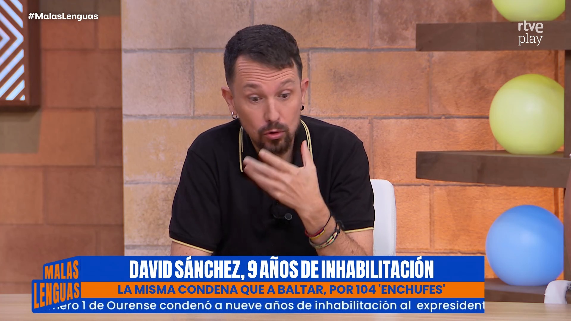 David Sánchez recibe la misma pena que Baltar por 104 enchufes