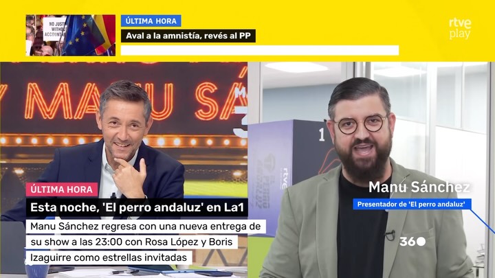 Manu Sánchez responde a haters y amenazas en El Perro Andaluz esta noche