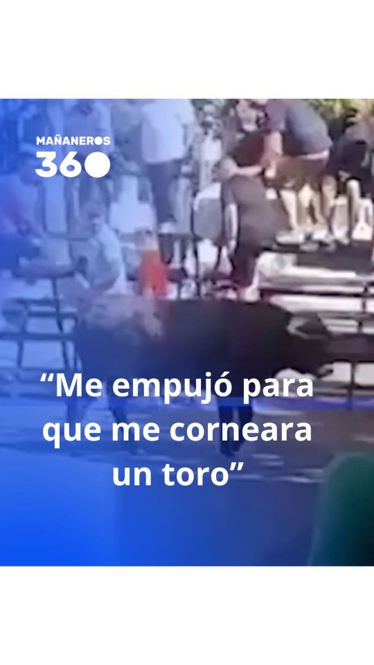 Borja es corneado en Navas de San Juan porque le impidieron subir a la valla