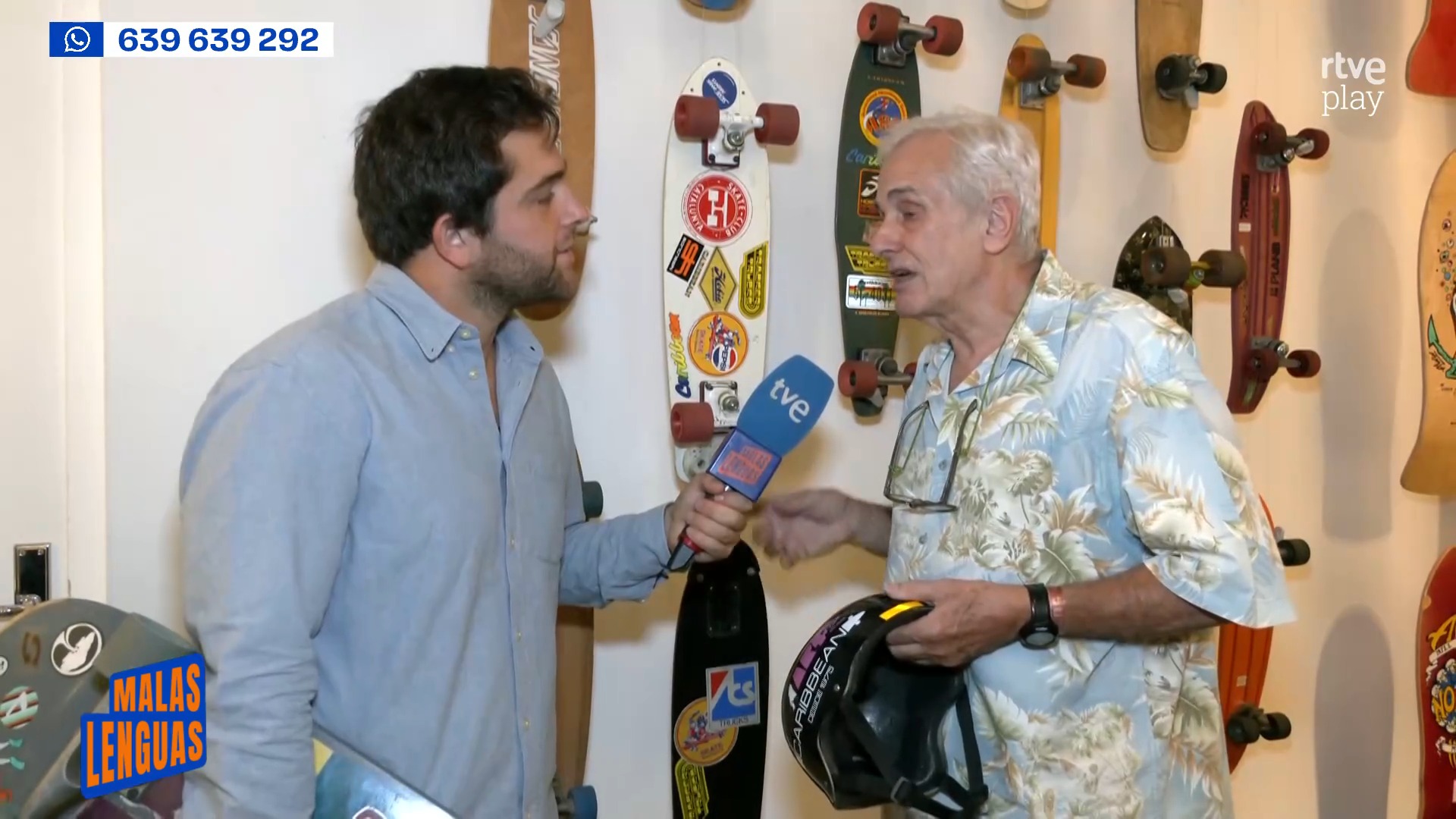 José Antonio Mullo lleva 55 años patinando y no piensa retirarse nunca